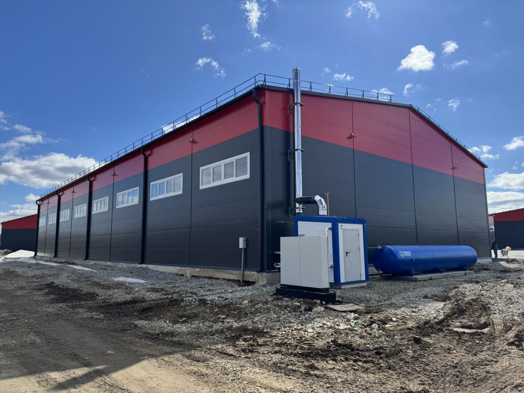 Тёплый склад №1 в ЗК "Александровский"