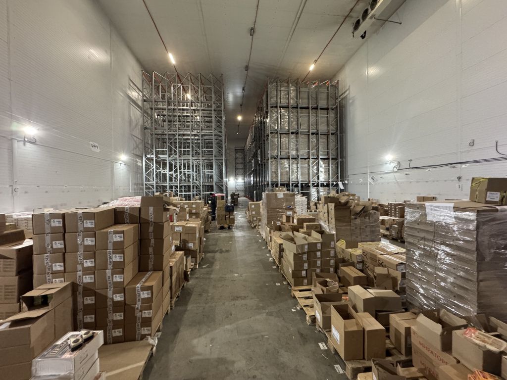 Морозильный склад в производственно-складском комплексе