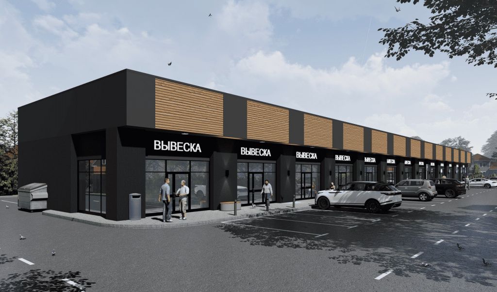 Помещение с отдельным входом в торговом центре