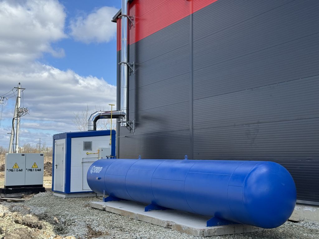 Тёплый склад №1 в ЗК "Александровский"